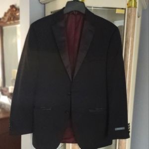 Men's black classic tuxedo jacket